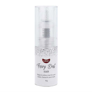 Edible Glitters: GoBake Edible Fairy Dust Silver 10g