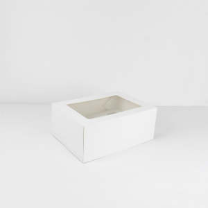 Cupcake Boxes: GoBake Window Cupcake Box 6 Hole with Insert (Each)