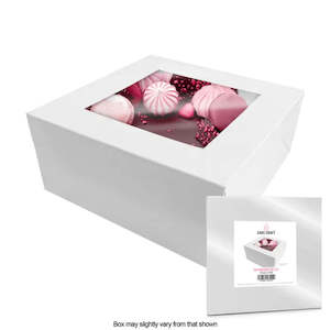 Cake Box Window: Cake Craft Top Window Cake Box 16x16x12 Inch Tall