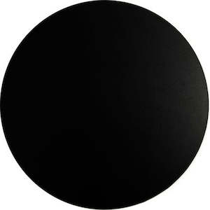 Cake Board Round Black 8 Inch | 6mm Thick Masonite