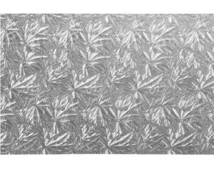 Cake Boards Rectangle: Cake Board Rectangle Silver 27.5x35cm 4mm Thick Masonite