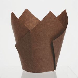 Muffin Wraps: GoBake Large Parchment Muffin Wrap 60x175mm 100/Pack