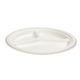 Sugarcane Round Dinner Plate 3 Compartment 10 Inch (260mm) 500/Ctn