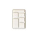 Ecocane 6 Compartment Shallow Tray 321x221x31mm 50/Pack