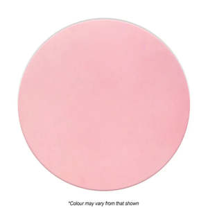 Cake Boards Round: Cake Board Round Pastel Pink 10 Inch | 6mm Thick MDF