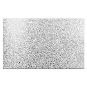 Cake Boards Rectangle: Cake Board Rectangle Silver 11x13 Inch | 6mm Thick MDF