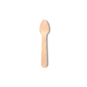 Wooden Cutlery: Wooden Ice Cream Spoon | 50/Pack