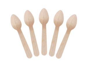 Wooden Cutlery: M Wooden Teaspoon 110mm | 1000/Ctn