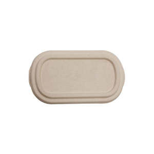 Green Choice Sugarcane Lid for 850ml Sugarcane Container 50/Pack