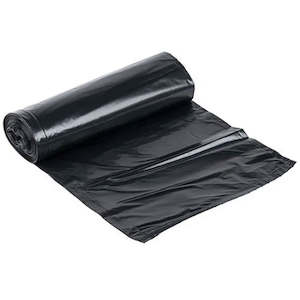 Rubbish Bin Liners: Rubbish Bin Liners Black 200L Drum Liner | 300/Ctn
