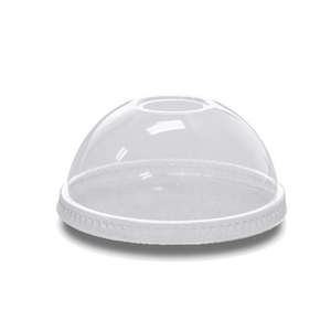 Clear Cups: B/Buy Clear Dome Lid to fit 14oz, 16oz & 24oz B/Buy Slushi Cups | 100/Pack