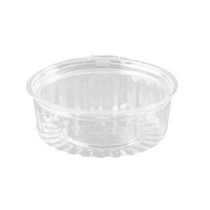 Clear Sho Bowls: Sho Bowl Clear Round Flat Lid 8oz (227ml) | 250/Ctn