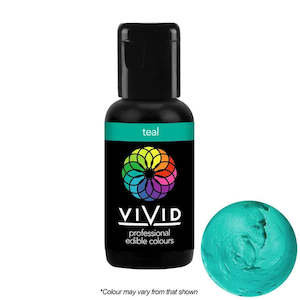 Colours Sprays: Vivid Gel Food Colour Teal 21g