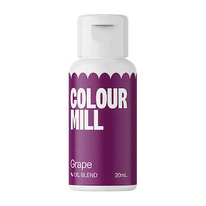Colours Sprays: Colour Mill Grape Oil Based Food Colouring 20ml