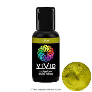 Vivid Gel Food Colour Olive 21g