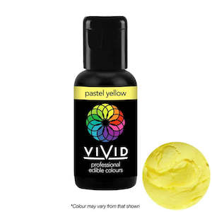 Vivid Gel Food Colour Pastel Yellow 21g