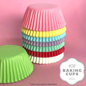 Cake Craft 408 Baking Cups | Mixed | 200/Pack