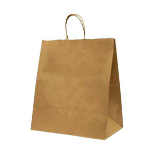 B/Buy Kraft UBS2 Twist Handle Paper Bag 280x280x150mm | Each
