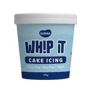 GoBake Whip It Cake Icing Pastel Blue 425g