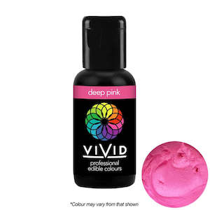 Vivid Gel Food Colour Deep Pink 21g