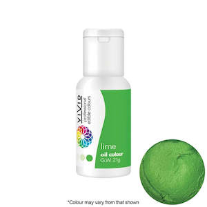 Colours Sprays: Vivid Oil Based Food Colour Lime 21g