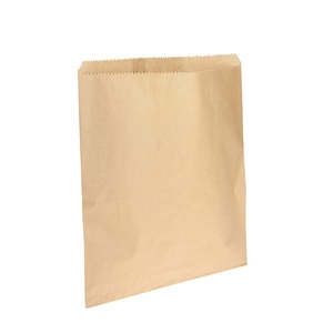 Flat Brown Paper Bags: Flat Brown #10 Paper Bag | 100/Pack
