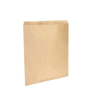 Flat Brown Paper Bags: Flat Brown #9 Paper Bag | 100/Pack