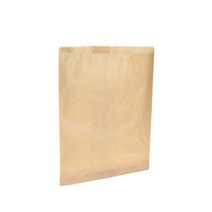 Flat Brown Paper Bags: Flat Brown #8 Paper Bag | 100/Pack