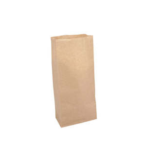 Eco: Block Bottom Paper Bag #2 Heavy Duty | 500/Pack
