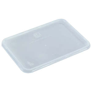EC Plastic Rectangle Lid to suit EC Range Containers | 50/Pack