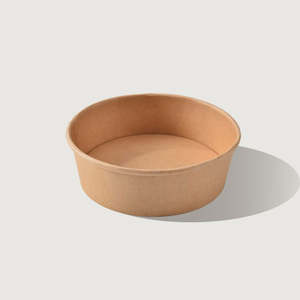 IKON Kraft Paper Round Soup Bowl 500ml | 300/Ctn