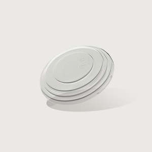 Paper Bowls Lids: IKON PET Round 150mm Lid for IKON Kraft Round 500-1000ml Soup Bowl | 300/Ctn