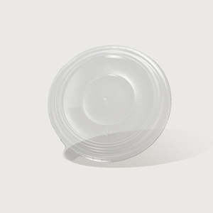 IKON PP Round 180mm Lid for IKON Kraft Round 850-1300ml Soup Bowl | 300/Ctn