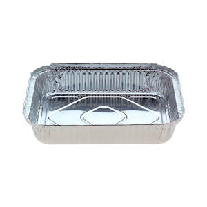 Catering Roasting Trays Foil: Foil 7231 Large Deep Half Gastronorm Tray & Lid | Set