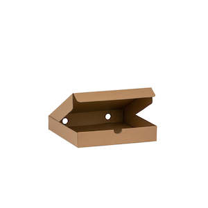 Pizza Boxes Discs: Emperor Pizza Box 9 Inch Brown 230x230x40 50/Pack