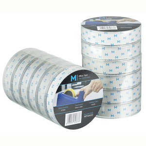 Polypropylene Tapes: M Acrylic Office Tape 24mm x 66m Clear | 6 Rolls/Pack