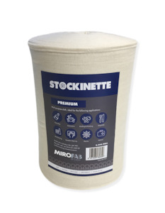 Stockinette: Cirtex Stockinette (Muslin/Cheesecloth) Premium Prewashed 2.5kg/Roll