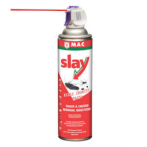 Fly Spray: MAC Slay Residual Insecticide – Crack & Crevice 500ml