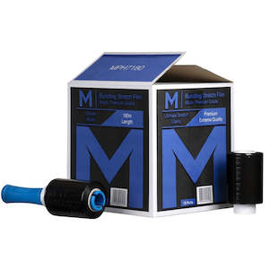 Pallet Wrap Bundling Film: M Bundling Film Black 100mmx300mx23mu | Each