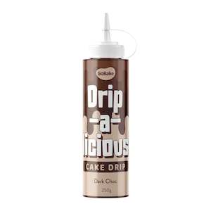 GoBake Drip-a-Licious Cake Drip Dark Choc 250g