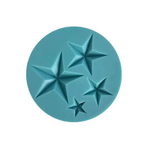 Cake Craft Assorted Star Silicone Mould