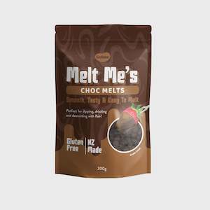 GoBake Melt Me's Choc Melts Dark Choc 200g