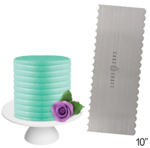 Cake Craft Buttercream Comb 10" Curves