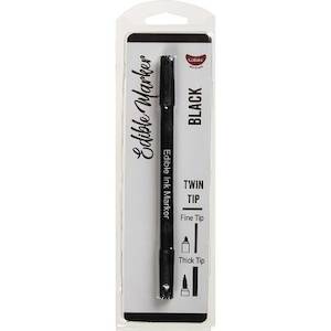 GoBake Edible Marker Twin Tip Black