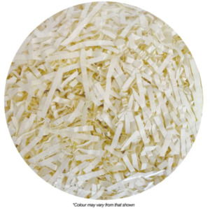 Shredded Paper Ivory 100g