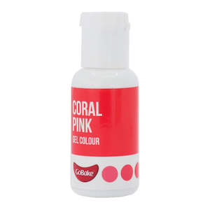 Valentines Day: GoBake Gel Food Colour Coral Pink 21g