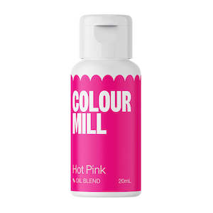 Valentines Day: Colour Mill Hot Pink Oil Based Food Colouring 20ml | BB 04/29
