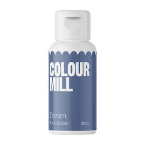 Colour Mill: Colour Mill Denim Oil Based Food Colouring 20ml | BB 07/30