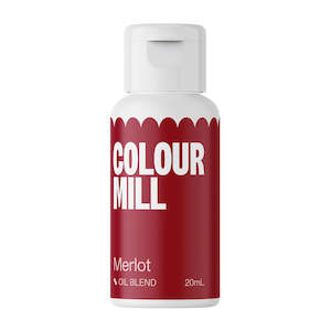 Colour Mill: Colour Mill Merlot Oil Based Food Colouring 20ml | BB 08/30