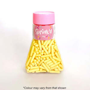 Sale: Sprink'd Floss Rods 3.8mm Light Yellow 110g | BB 08/24